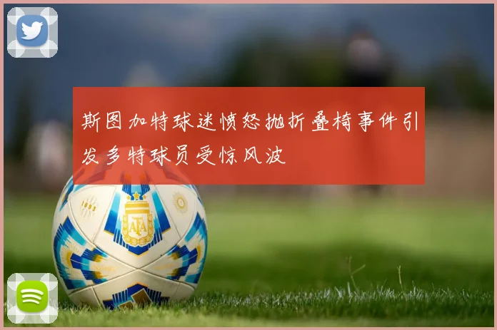 斯图加特球迷愤怒抛折叠椅事件引发多特球员受惊风波